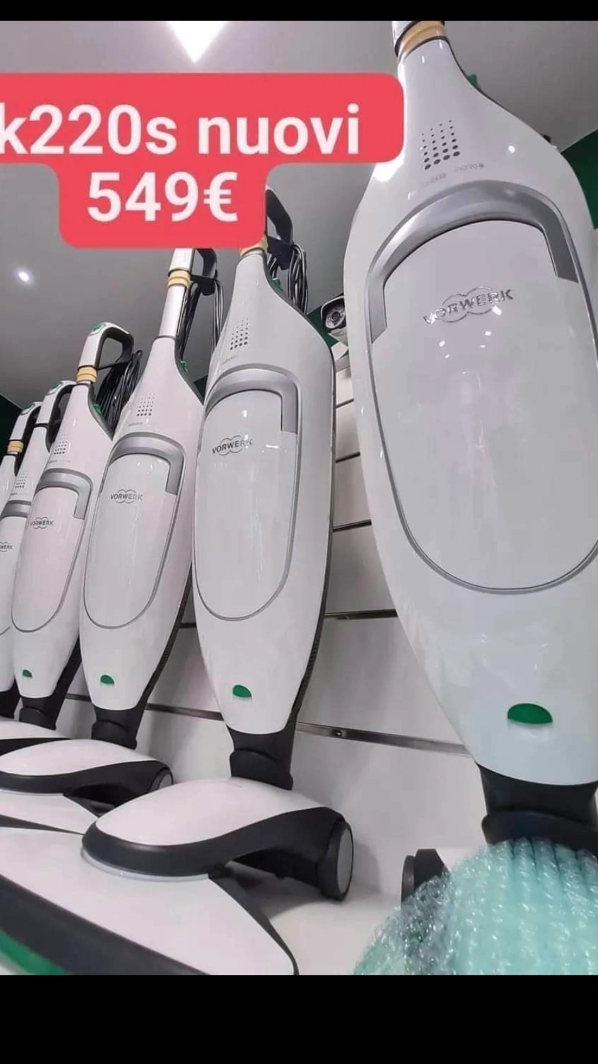 Folletto vk220s nuovo kit omaggio